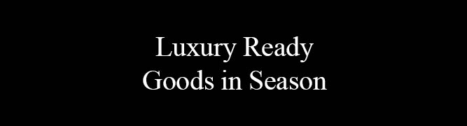 Luxus Bereit Foods in Saison