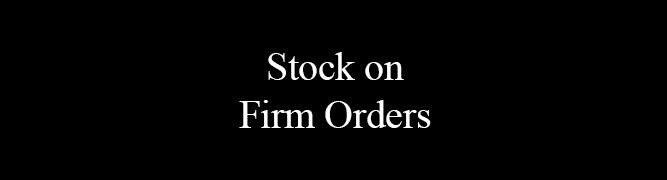 Stock on Firm Orders