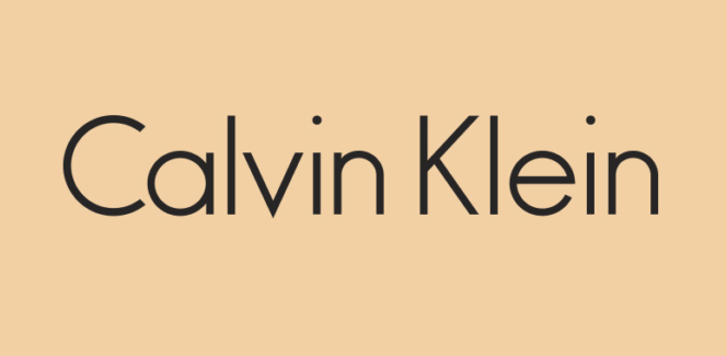 The discrete style of Calvin Klein. 